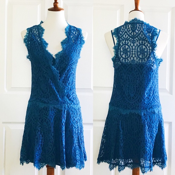 Free People Lovely lace mini dress - Picture 4 of 6